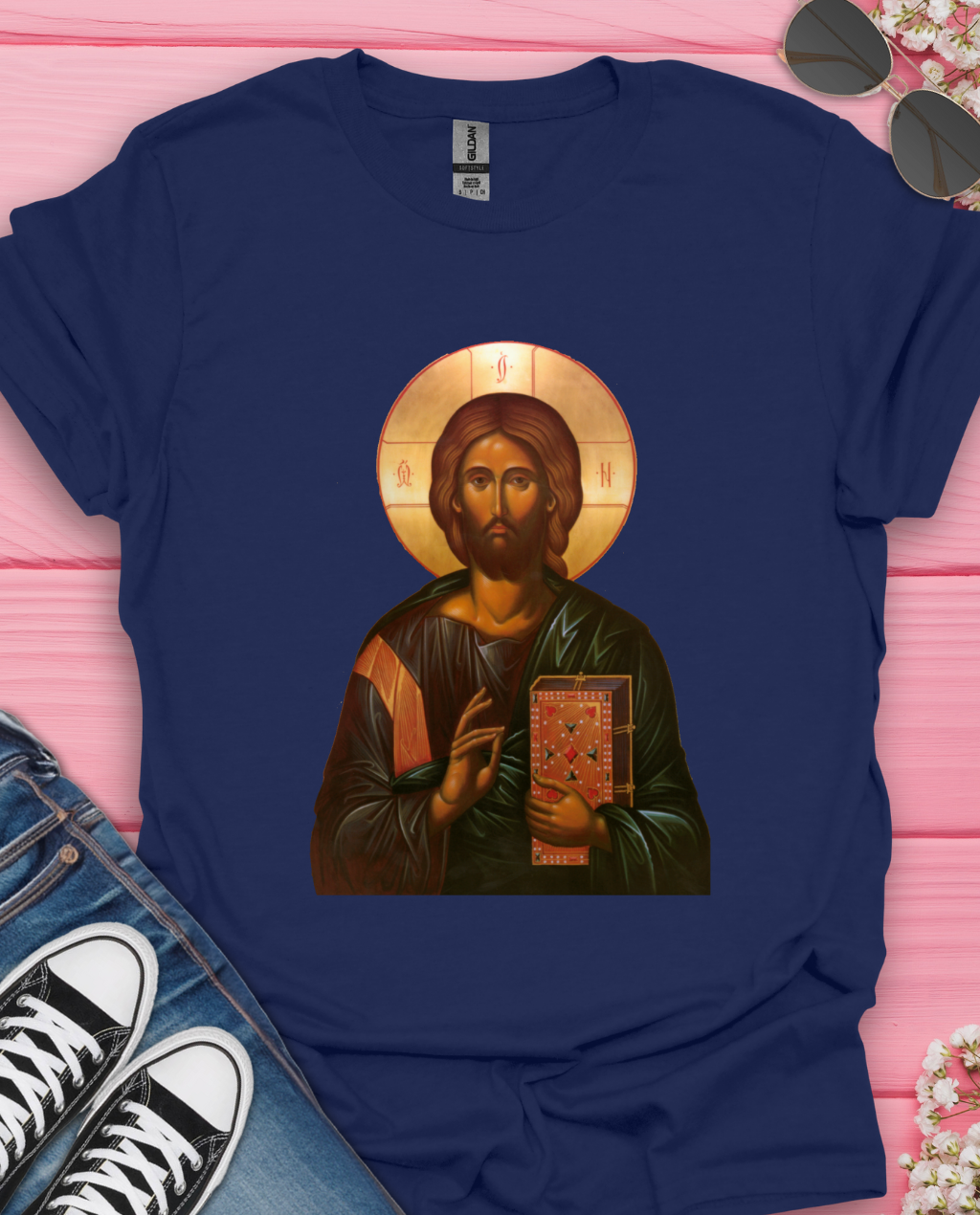 Jesus Eastern Design   T-Shirt