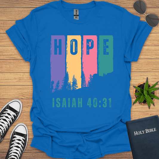 Hope Isaiah 40:31 T-Shirt - Christian Clothes