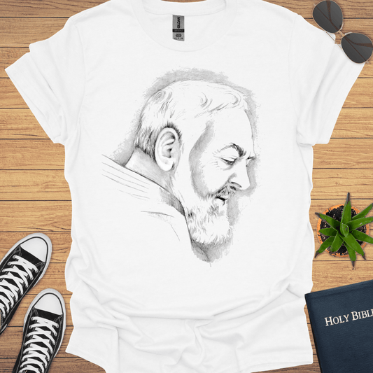 San Padre Pio T-Shirt - Christian Clothes