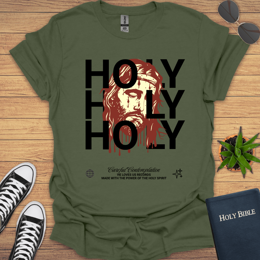 Holy Holy Holy T-Shirt - Christian Clothes