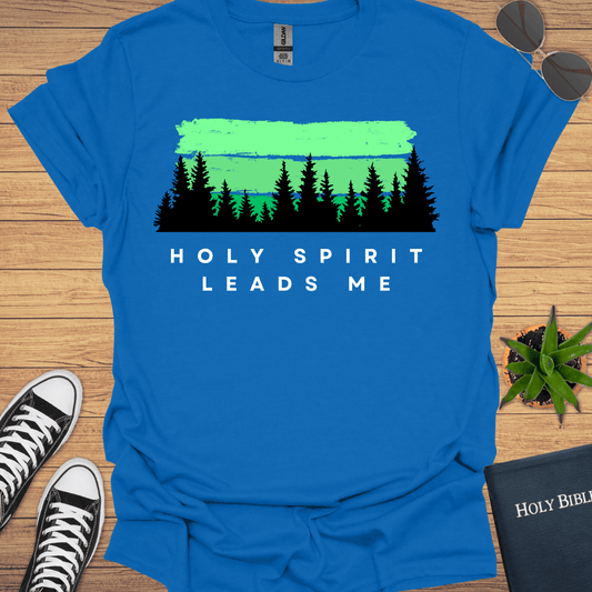 Holy Spirit Leads Me T-Shirt - Christian Clothes