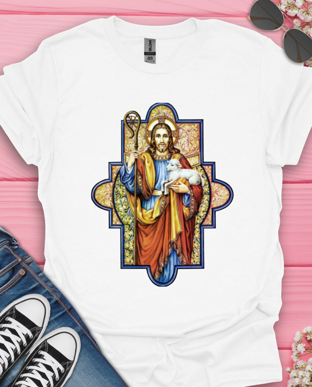 Jesus Good Shepherd T-Shirt