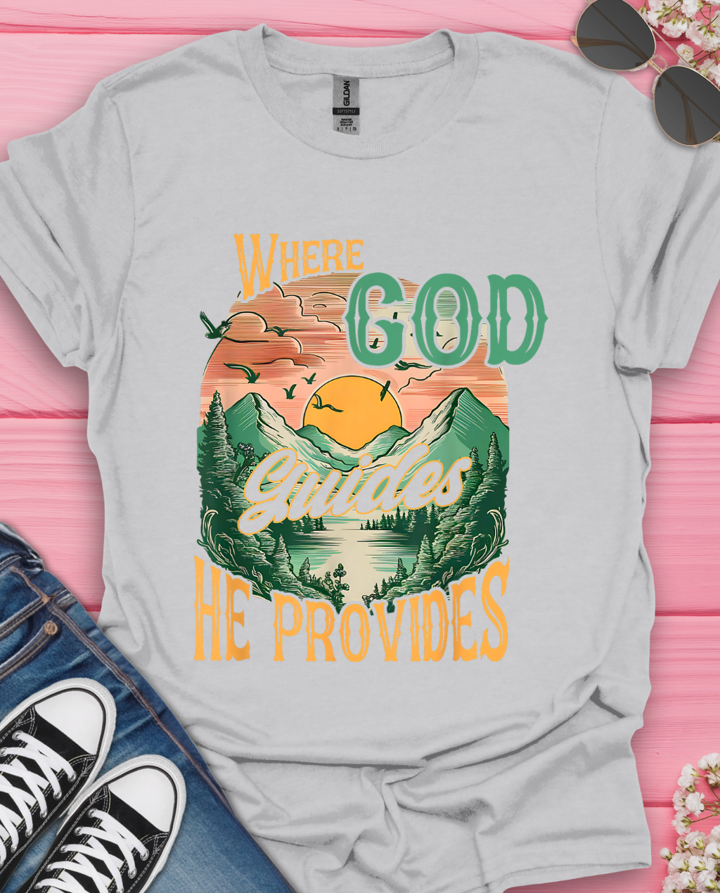Where God Guides T-Shirt