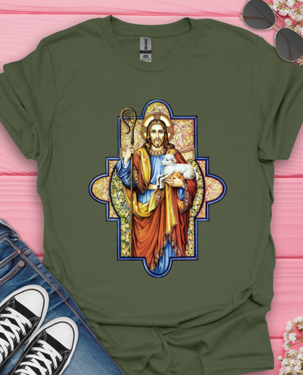 Jesus Good Shepherd T-Shirt