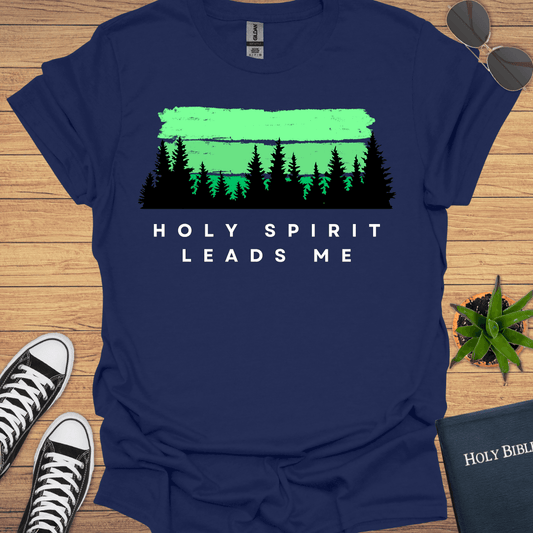 Holy Spirit Leads Me T-Shirt - Christian Clothes