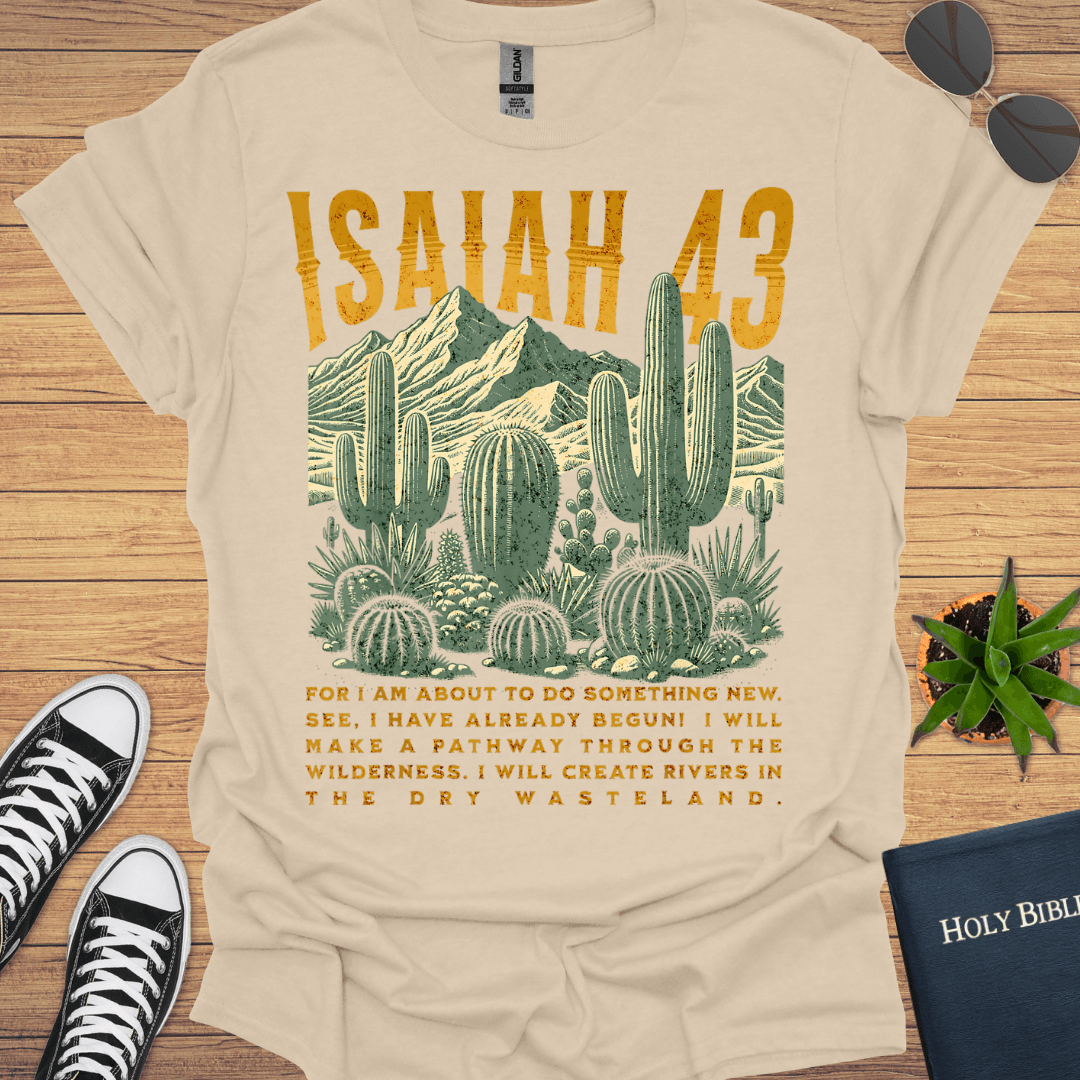 Isaiah 43 T-Shirt - Christian Clothes