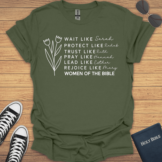 Wait Like Sarah T-Shirt - Christian Clothes