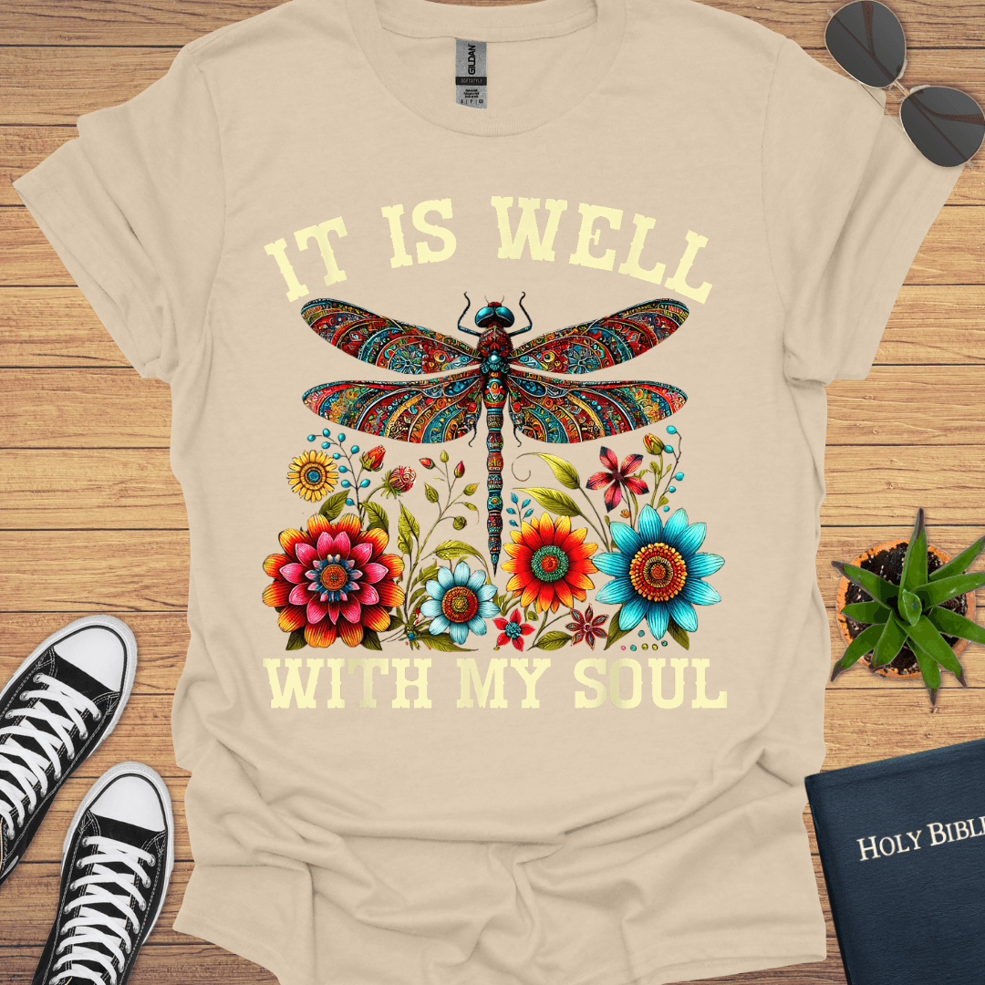 It Is Well With My Soul T-Shirt - Christian Clothes