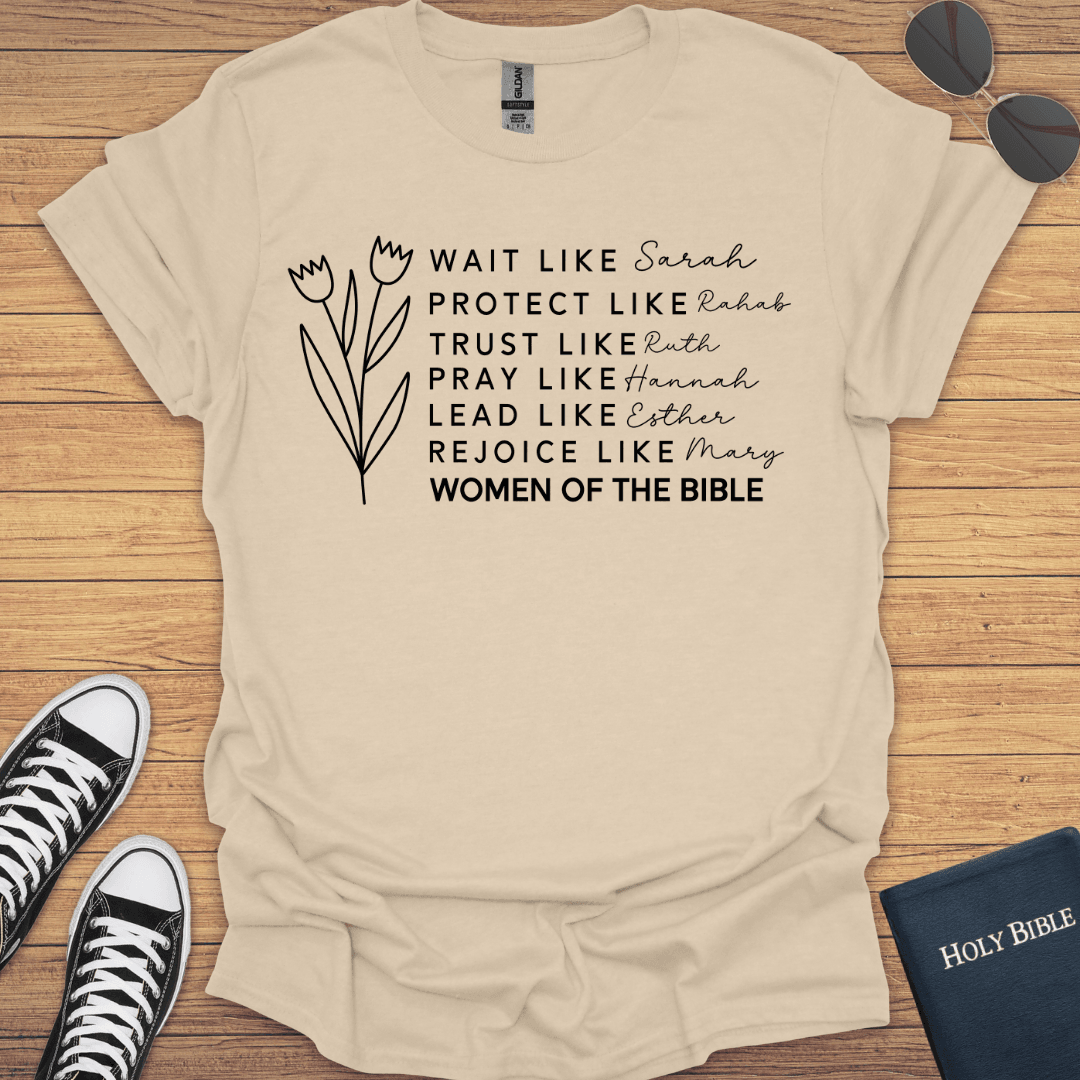 Wait Like Sarah T-Shirt - Christian Clothes