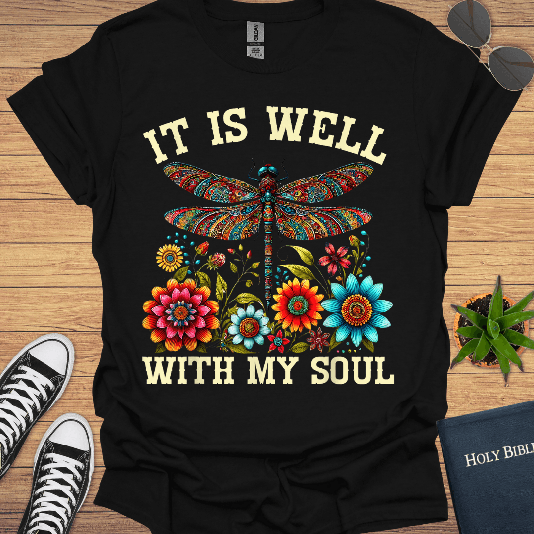 It Is Well With My Soul T-Shirt - Christian Clothes