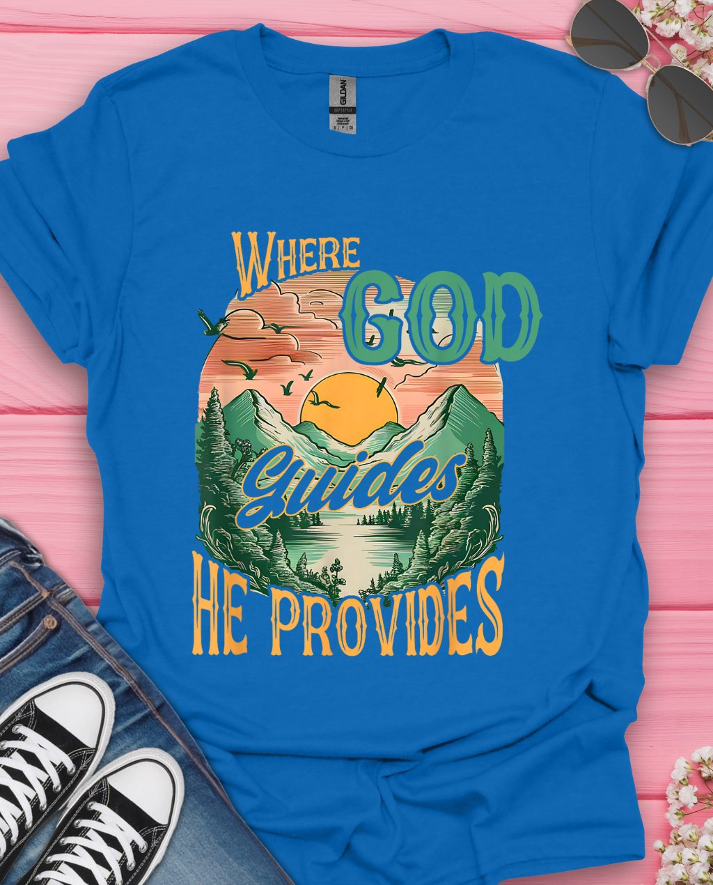 Where God Guides T-Shirt