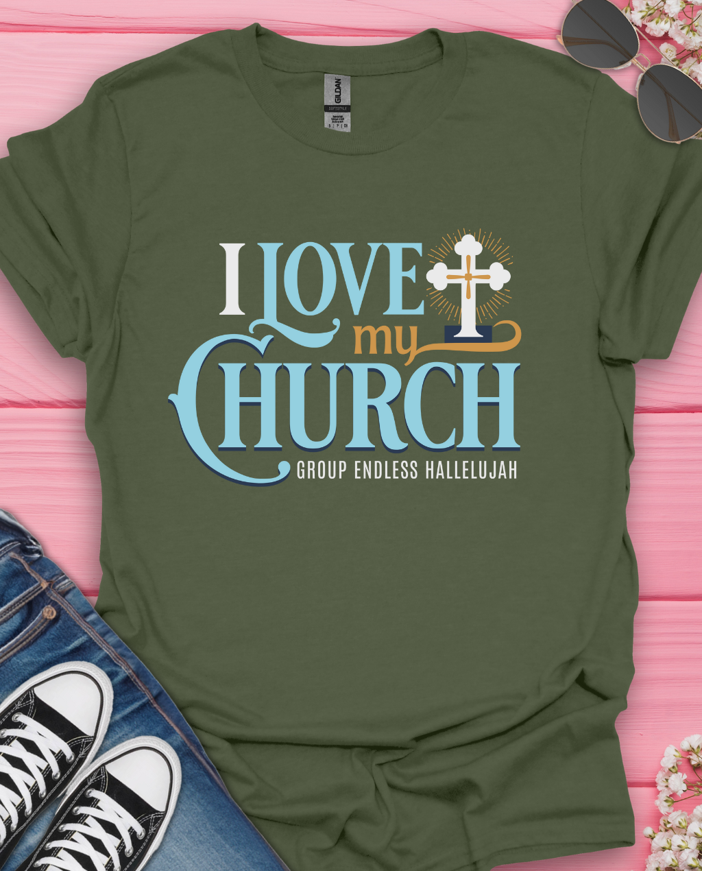 I Love My Church T-Shirt