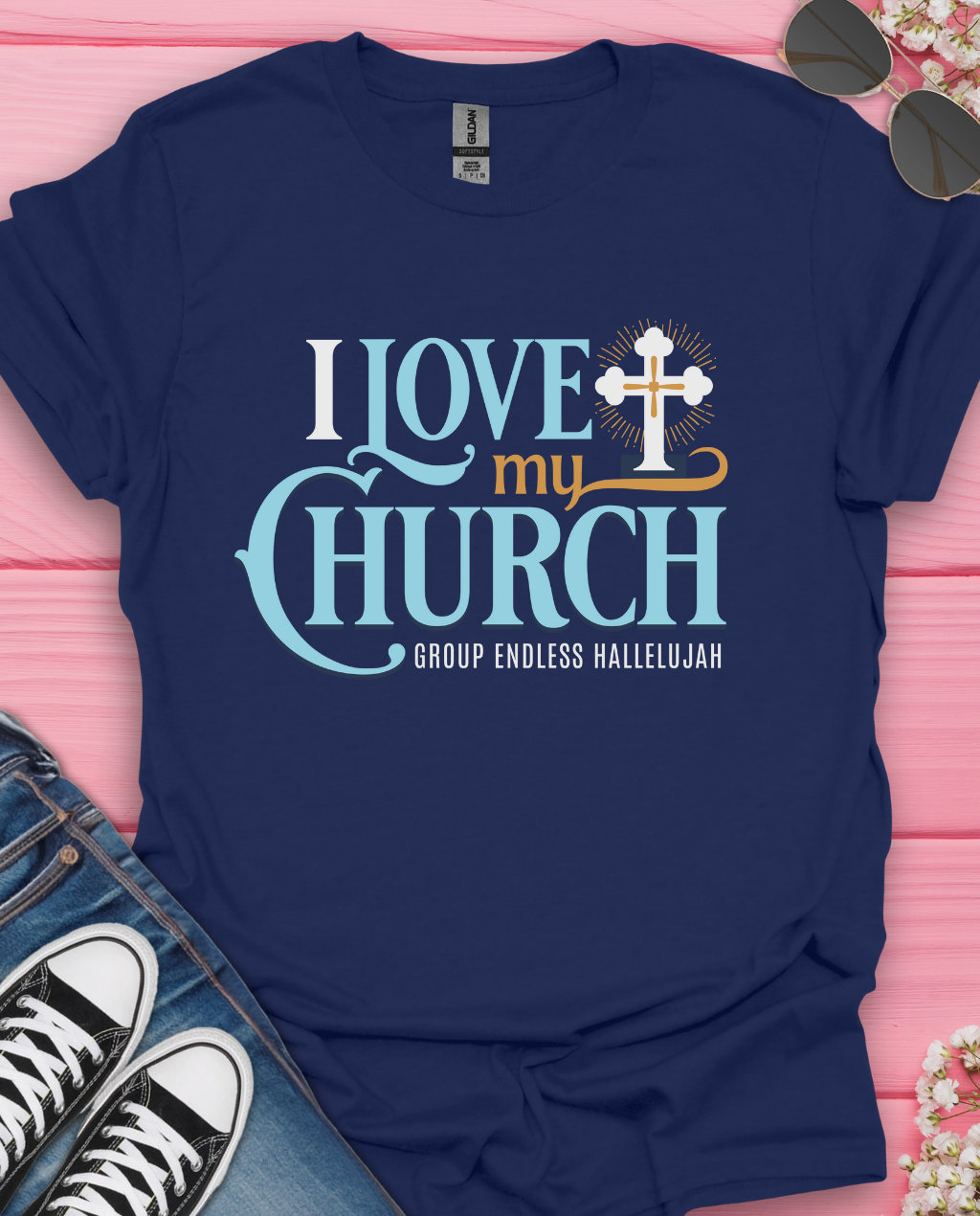 I Love My Church T-Shirt