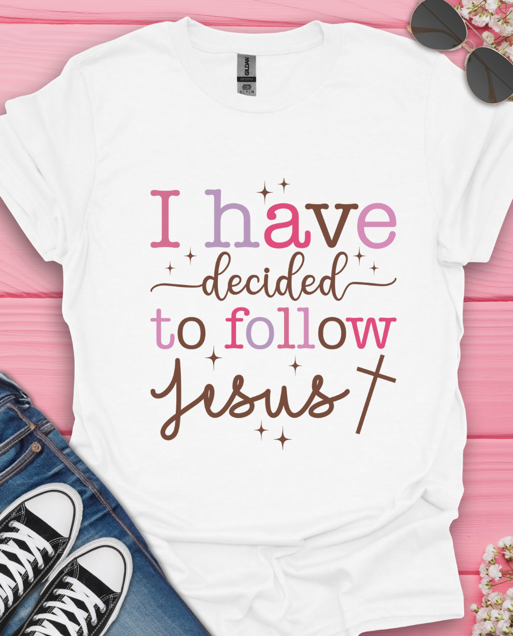I have decided to follow Jesus T-Shirt