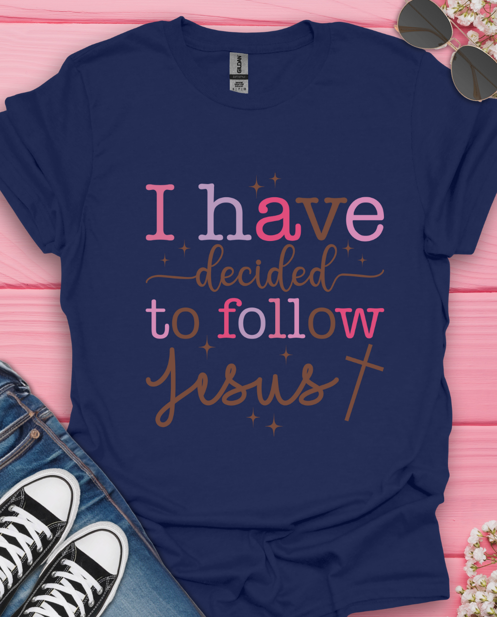I have decided to follow Jesus T-Shirt