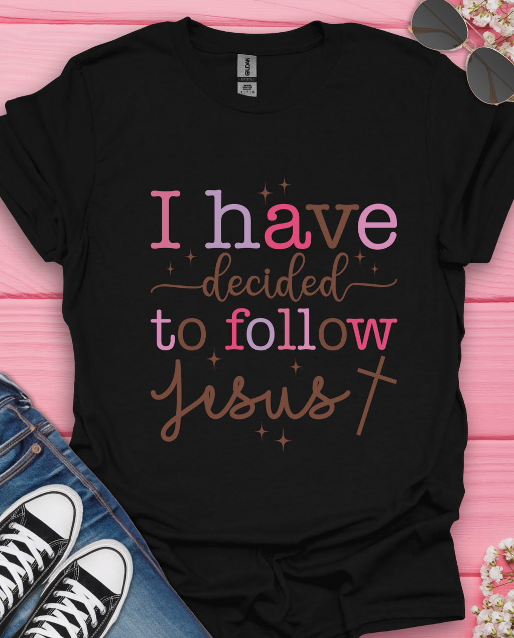 I have decided to follow Jesus T-Shirt