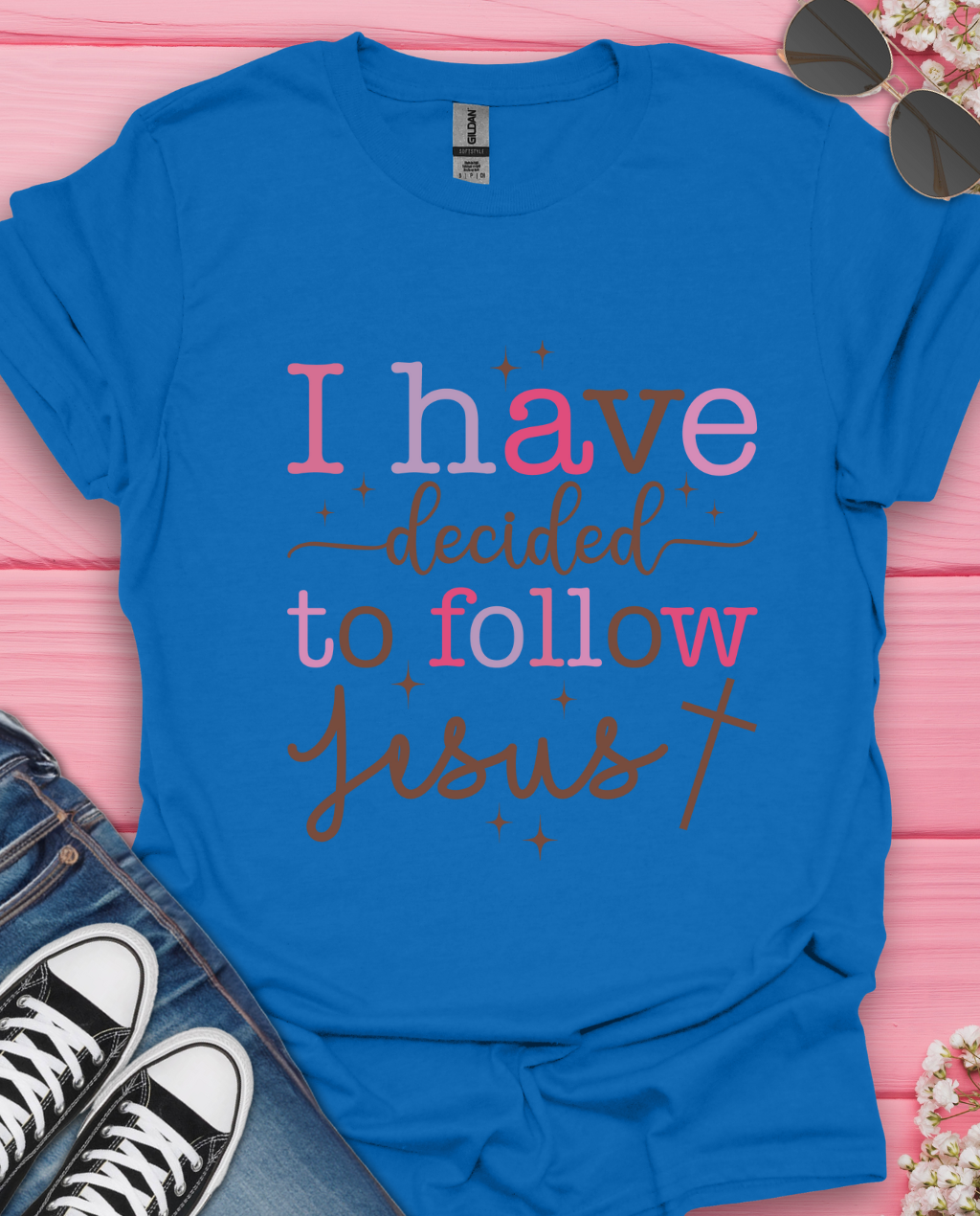 I have decided to follow Jesus T-Shirt