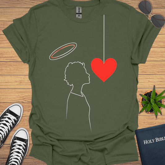 Divine Love Design T-Shirt - Christian Clothes