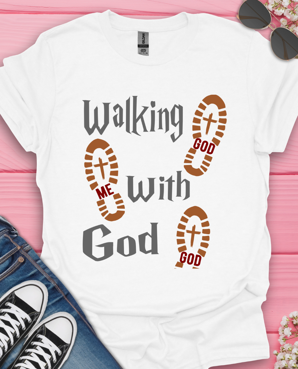 Walking With God T-Shirt