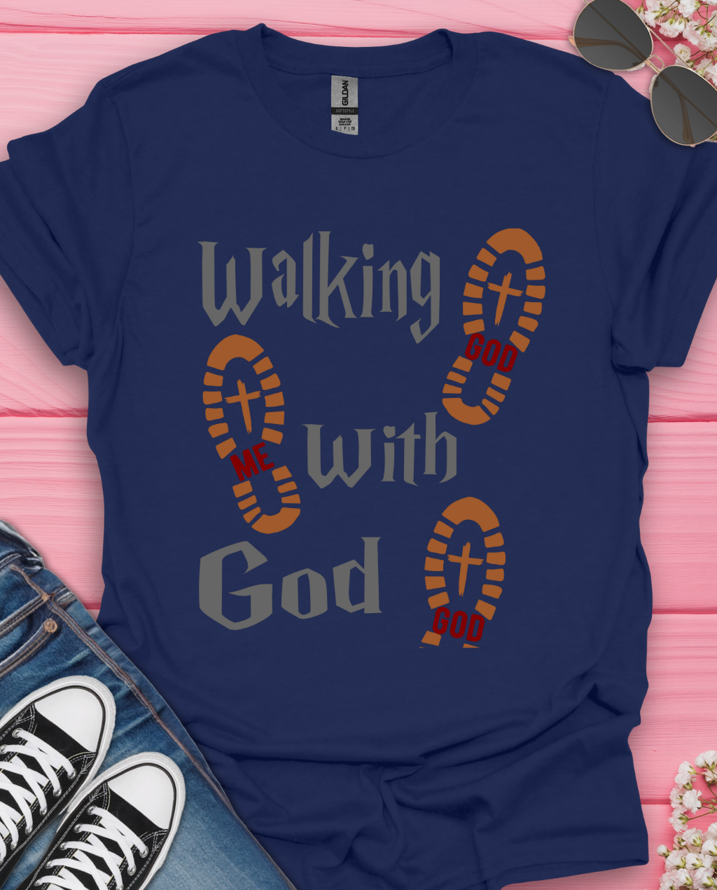 Walking With God T-Shirt