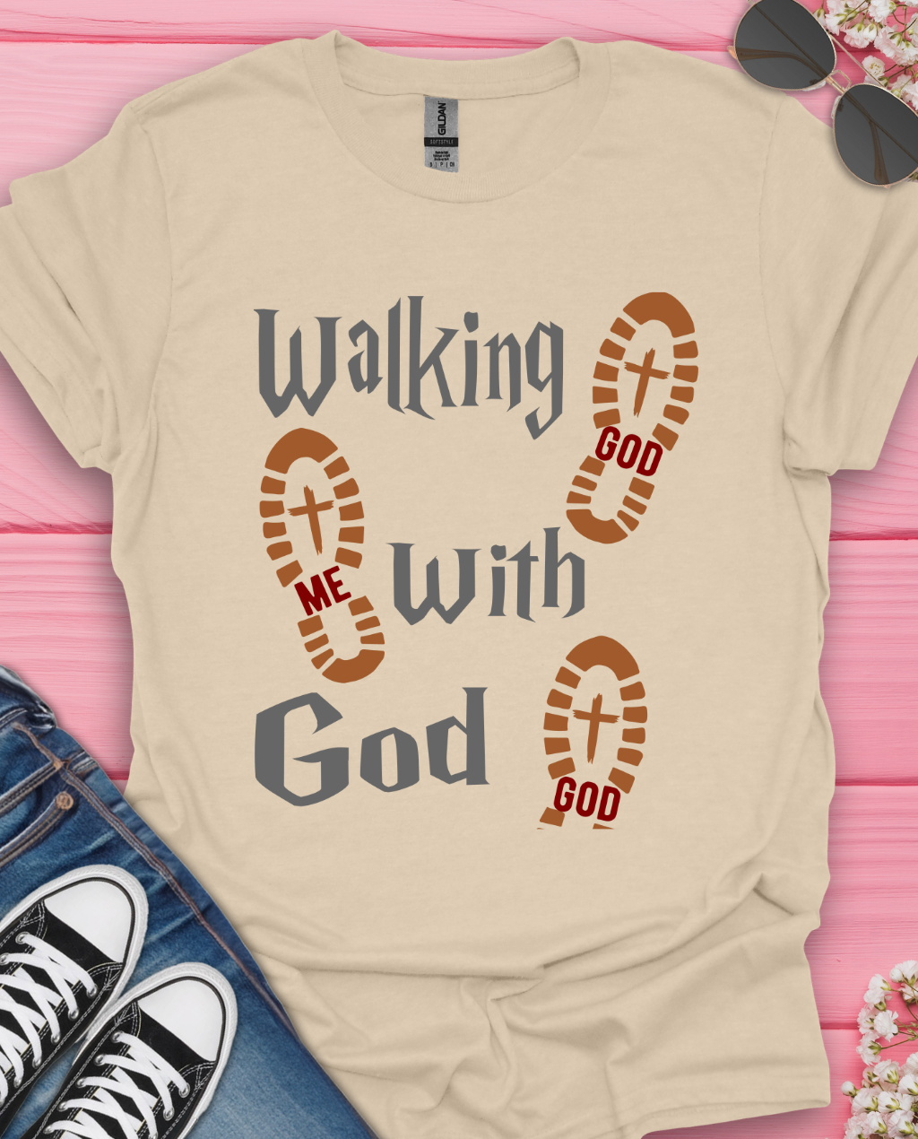 Walking With God T-Shirt