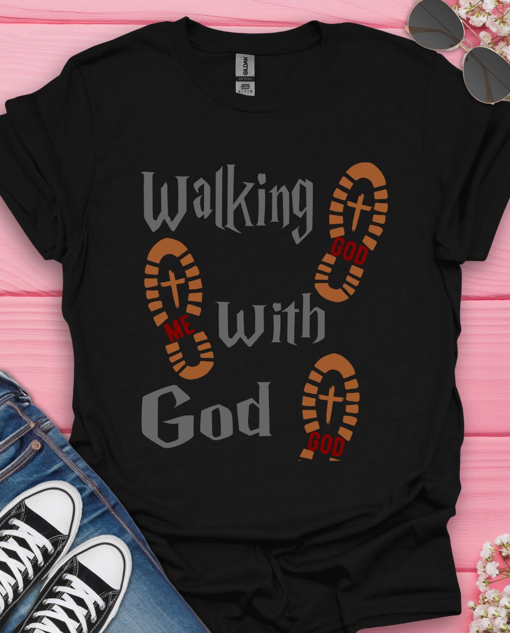 Walking With God T-Shirt