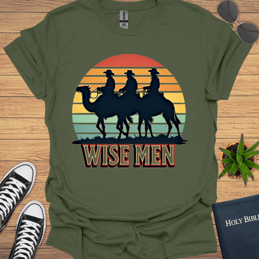 Cowboys Wisemen Design T-Shirt - Christian Clothes