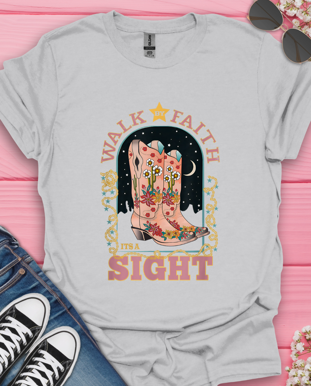 Walking By Faith T-Shirt