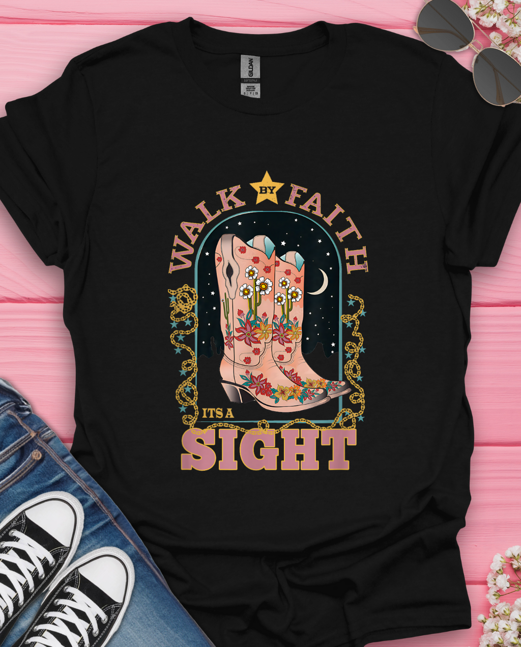 Walking By Faith T-Shirt