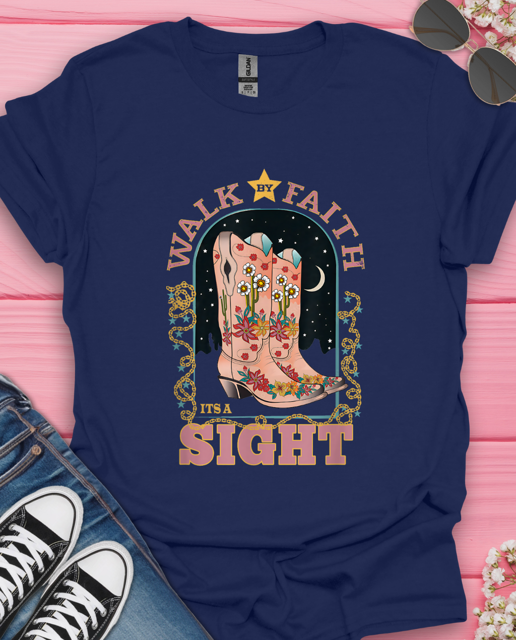 Walking By Faith T-Shirt