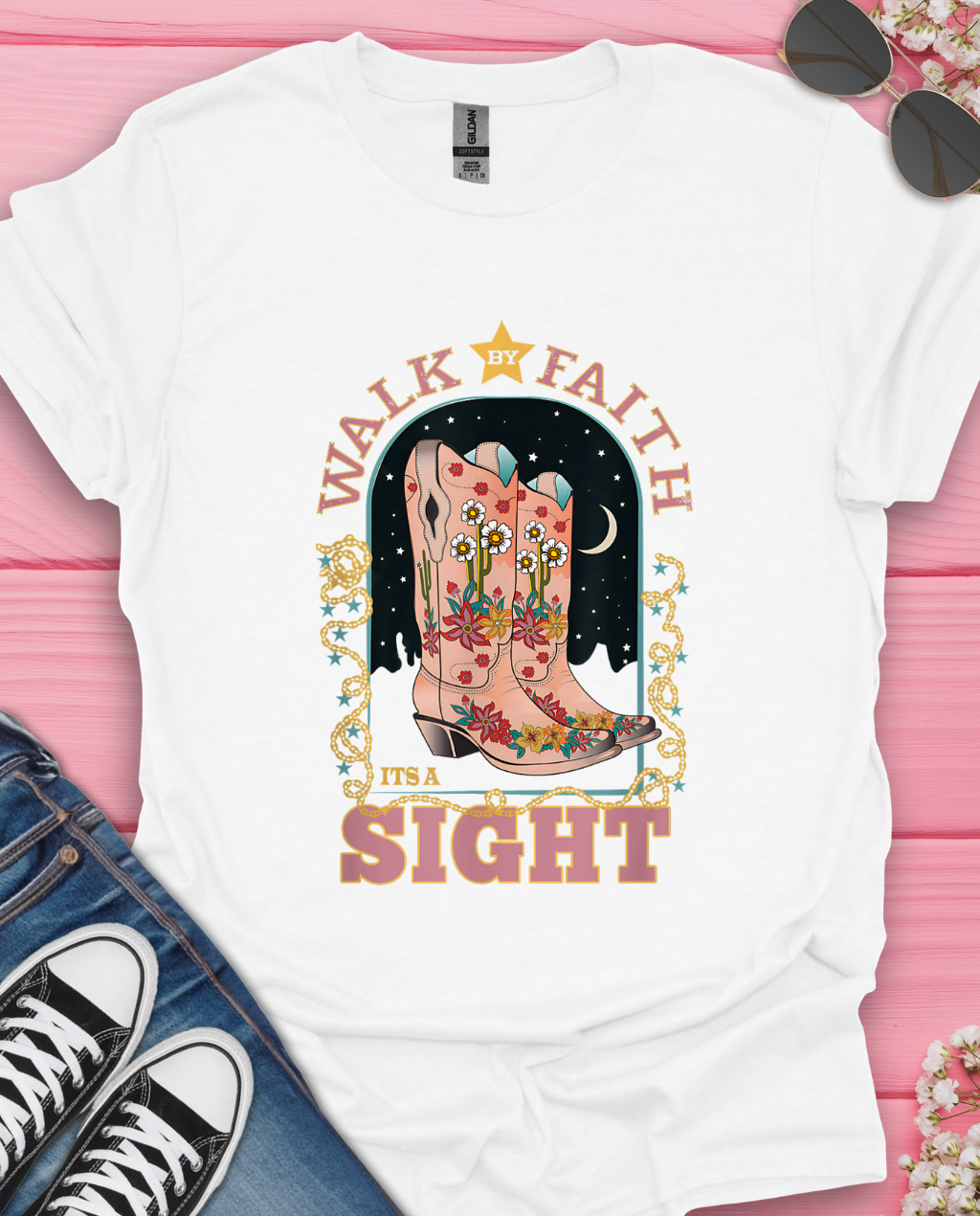 Walking By Faith T-Shirt