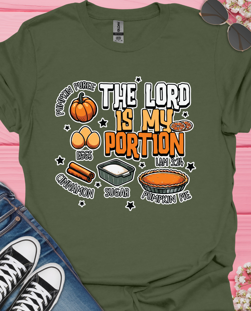Lord is My Portion T-Shirt