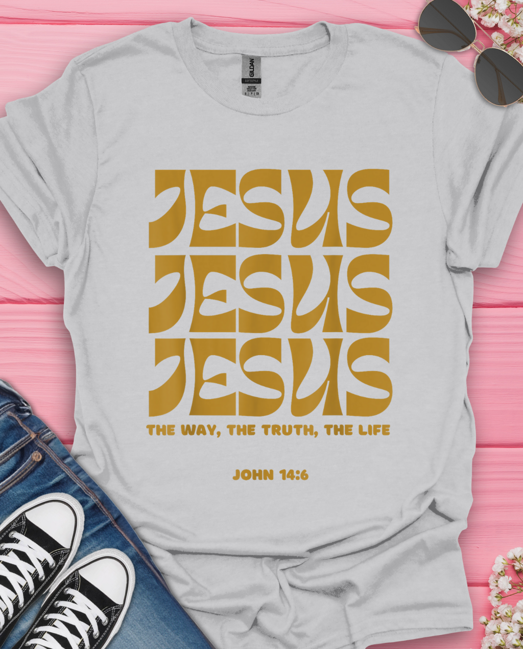 Jesus Gold T-Shirt
