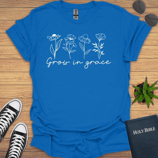 Grow in Grace T-Shirt - Christian Clothes