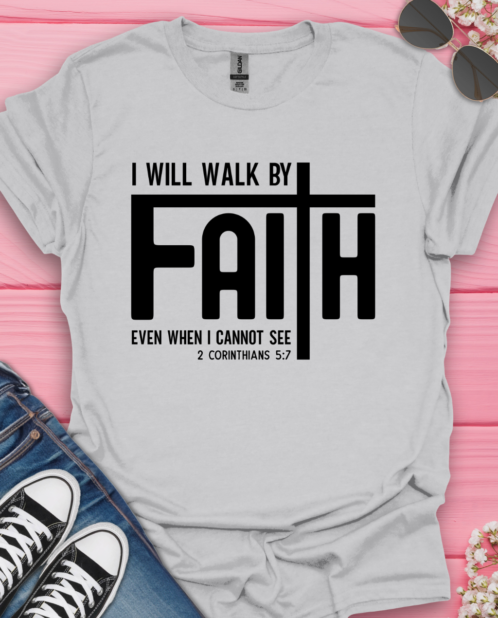 Fear Ends Where Faith Begins  T-Shirt