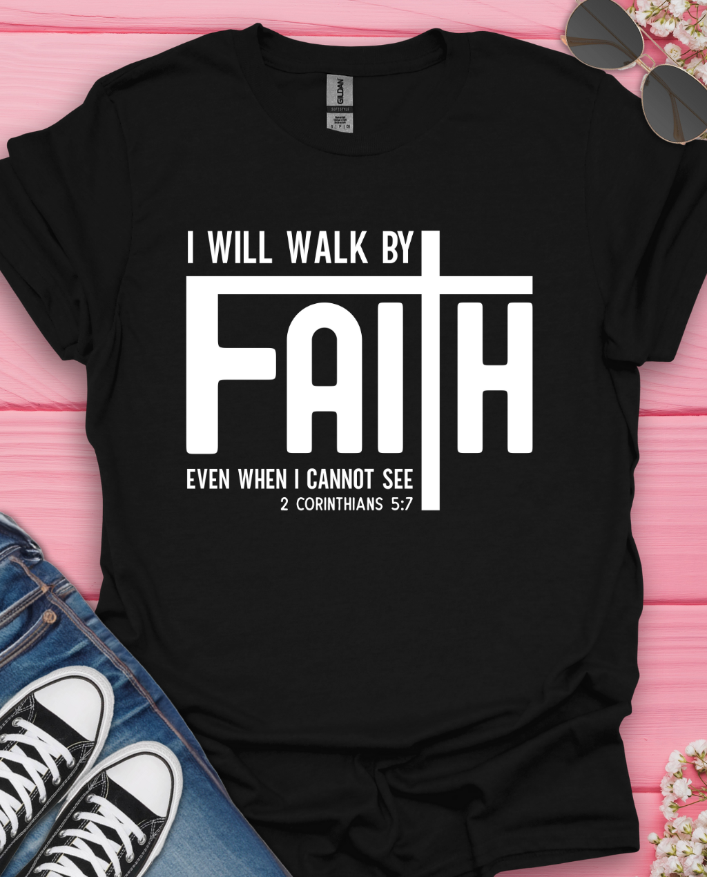 Fear Ends Where Faith Begins  T-Shirt