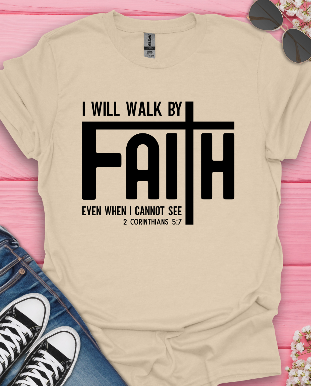 Fear Ends Where Faith Begins  T-Shirt