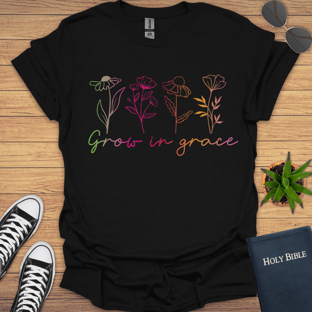 Grow in Grace T-Shirt - Christian Clothes