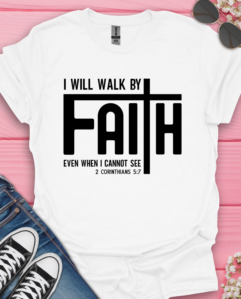 Fear Ends Where Faith Begins  T-Shirt