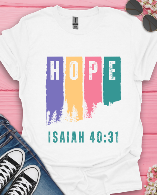 Hope Isaiah 40:31 T-Shirt