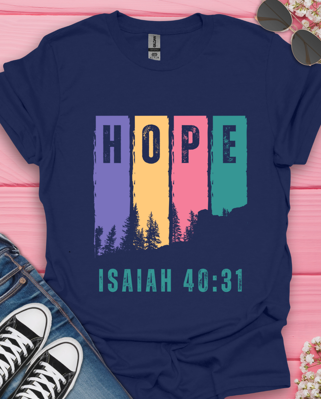 Hope Isaiah 40:31 T-Shirt