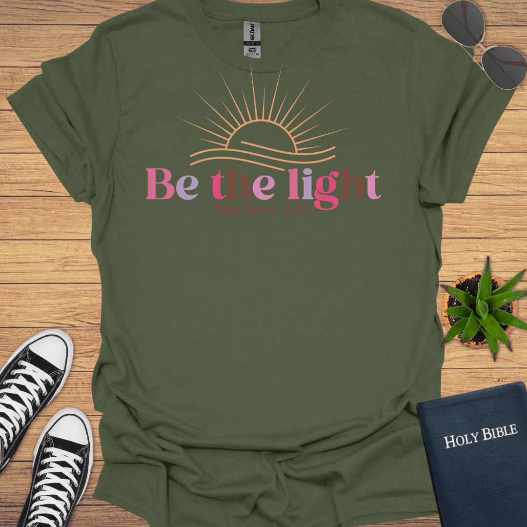 Be The Light T-Shirt - Christian Clothes