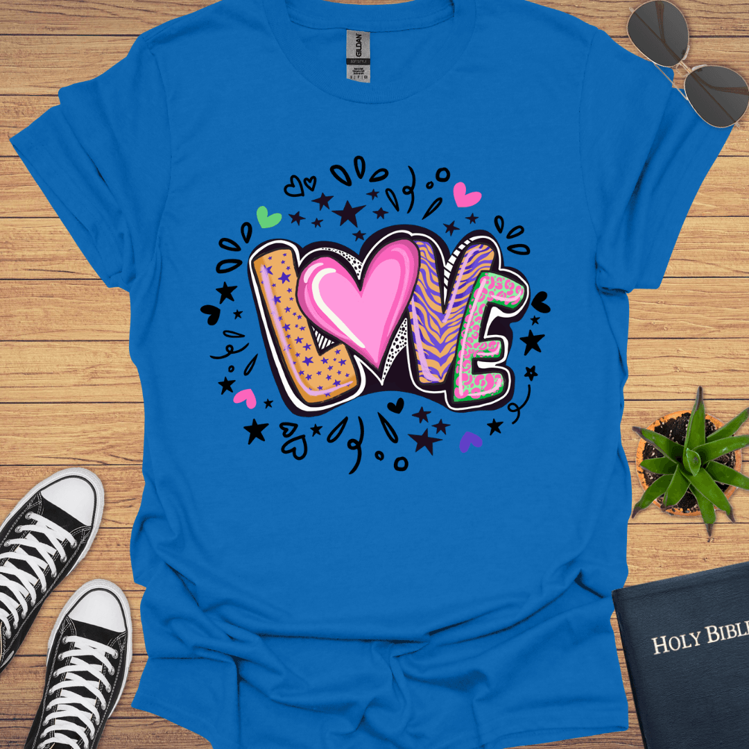 Love Design T-Shirt - Christian Clothes