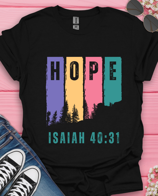 Hope Isaiah 40:31 T-Shirt