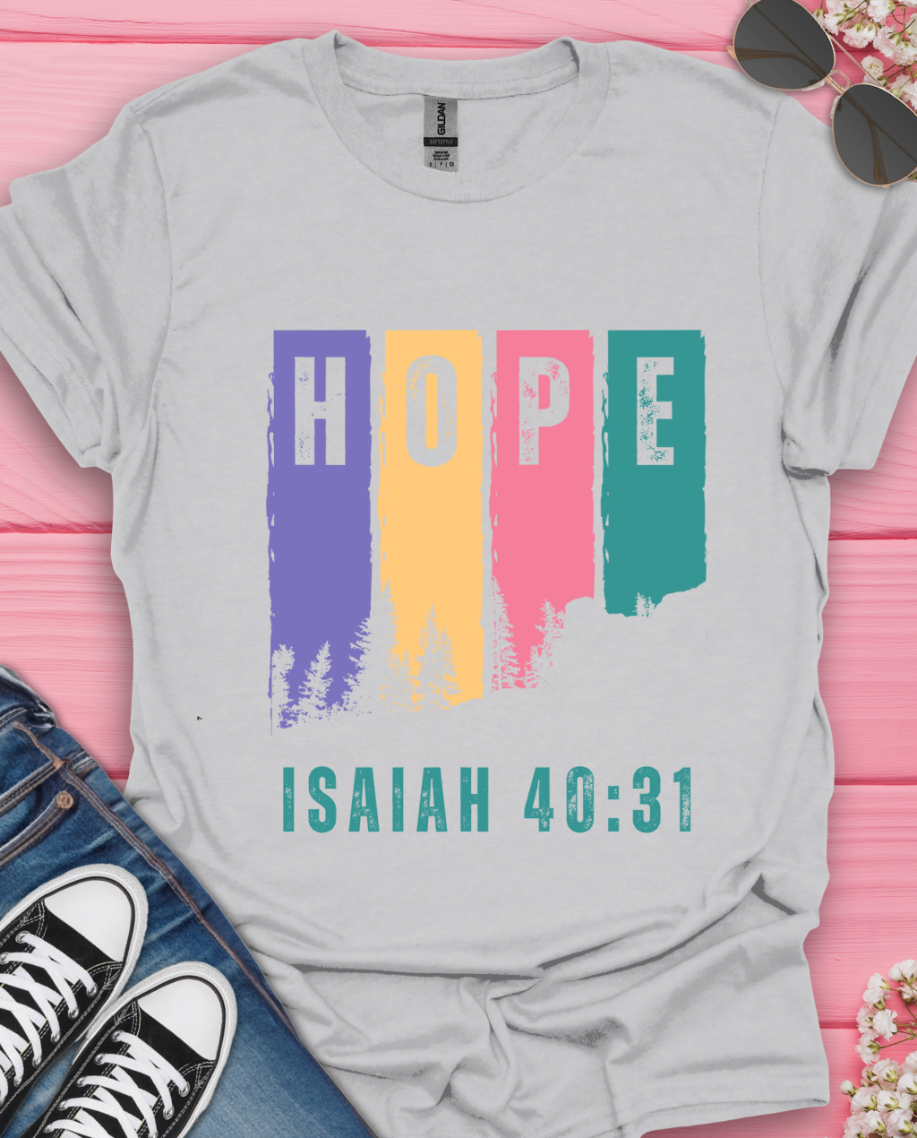 Hope Isaiah 40:31 T-Shirt