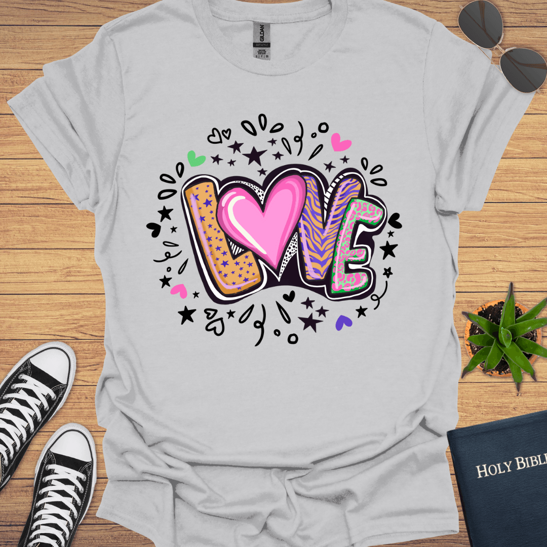 Love Design T-Shirt - Christian Clothes