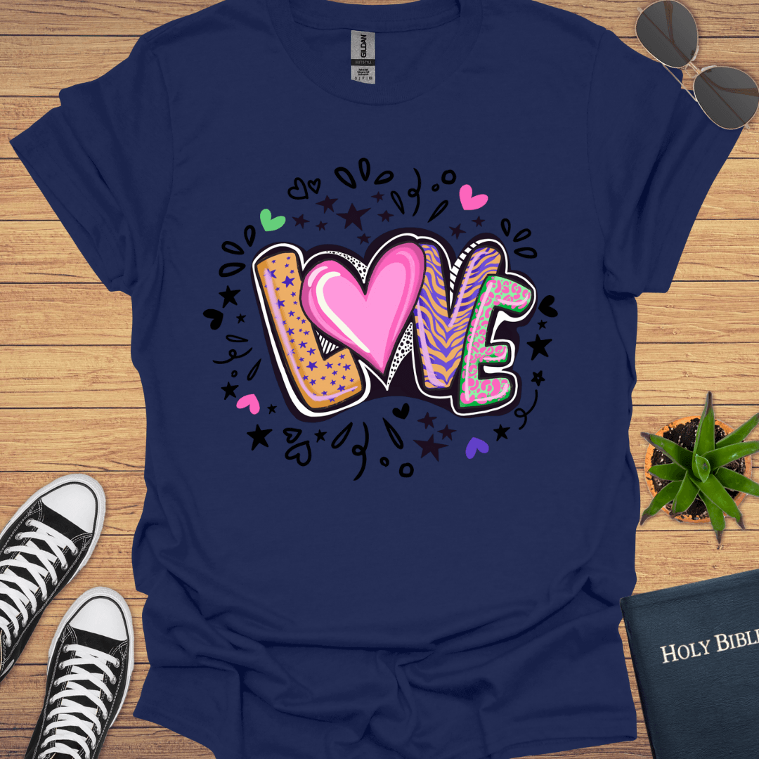 Love Design T-Shirt - Christian Clothes