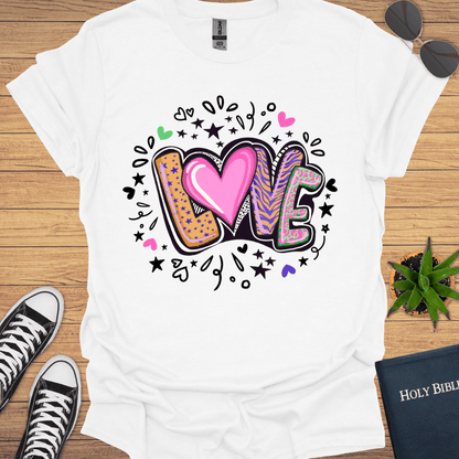 Love Design T-Shirt - Christian Clothes