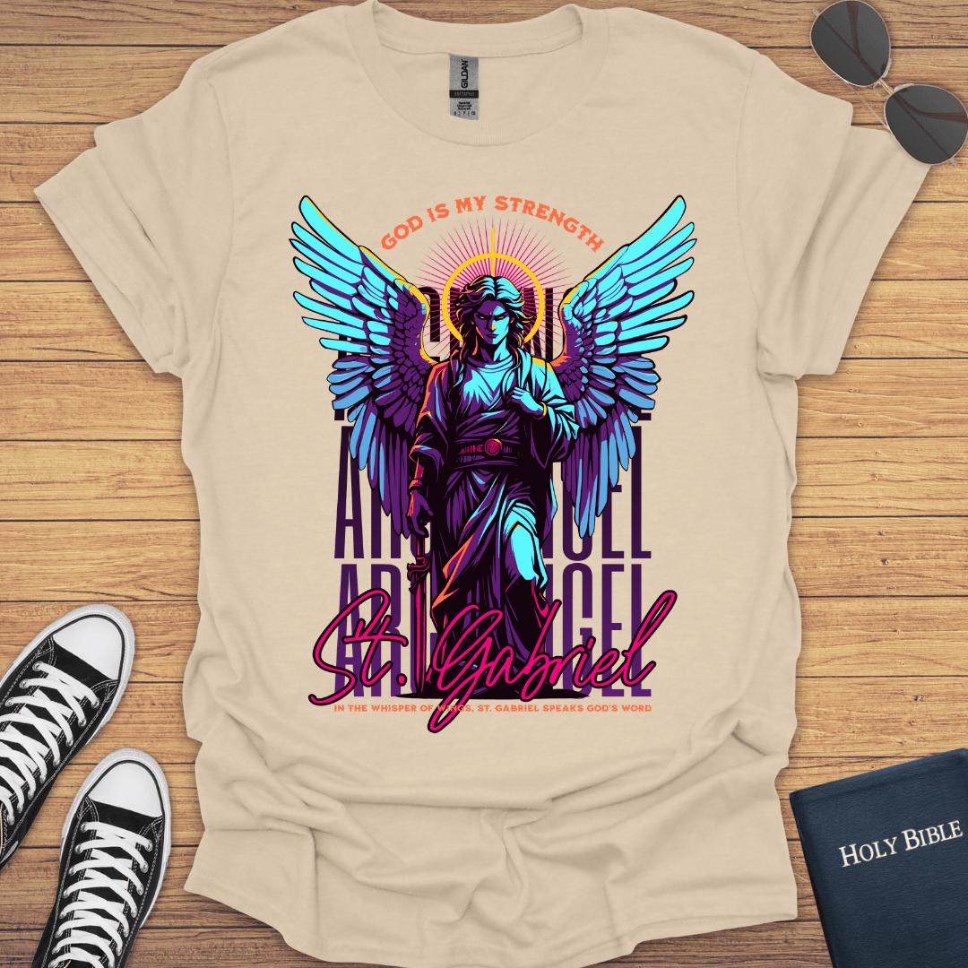 St Gabriel T-Shirt - Christian Clothes