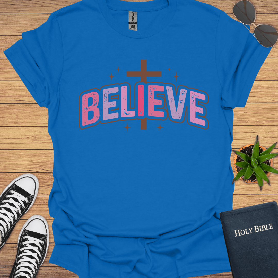 Believe T-Shirt - Christian Clothes